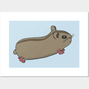 Running Hamster Posters and Art